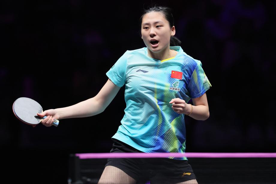 WTT重庆冠军赛：陈熠3-1金娜英 晋级女单16强